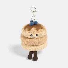 OHS Sweetie Pie Bag Charm Keyring Soft Fleece Keychain