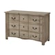 image 1 of Copgrove Collection 3 Drawer Chest - Wood - L47 x W120 x H90 cm - Brown