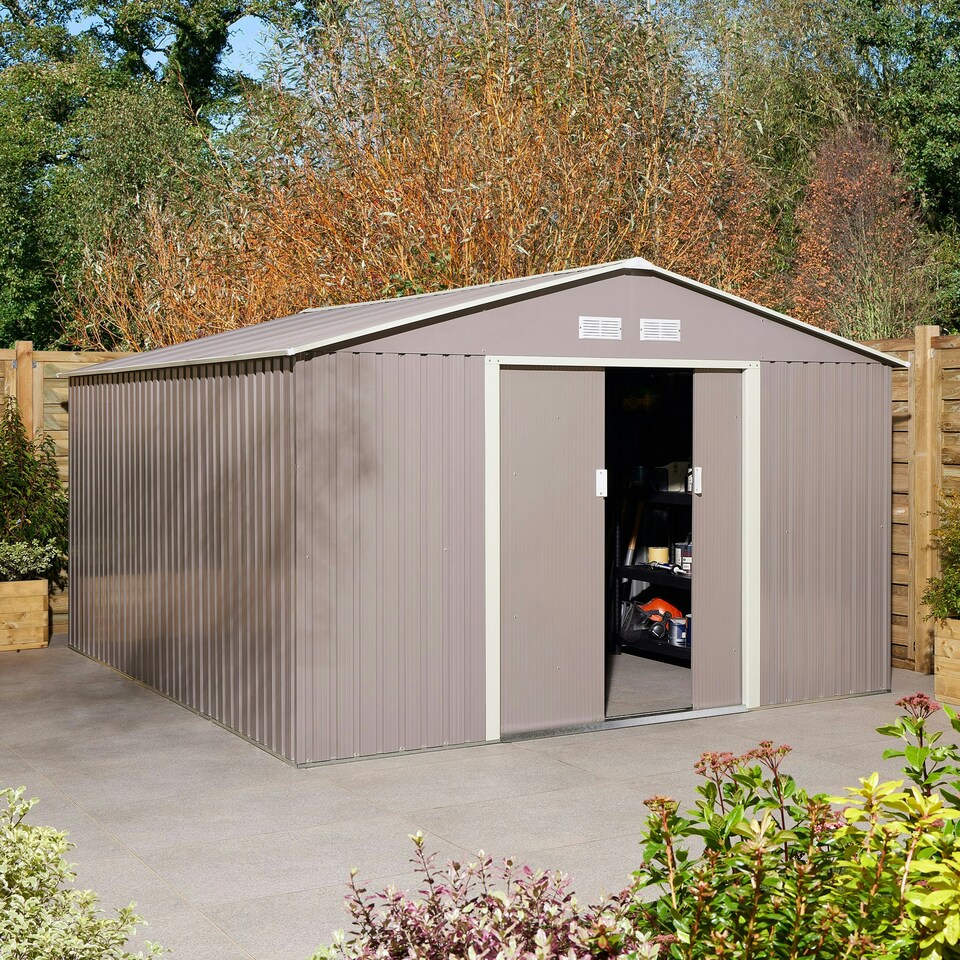 image 1 of Rowlinson Trentvale Metal Shed 10x12