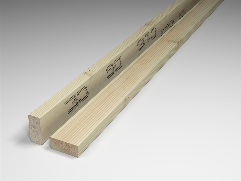eDecks C16 Timber Joist, Pressure Treated, 4800 x 89 x 47mm - Pack of 15