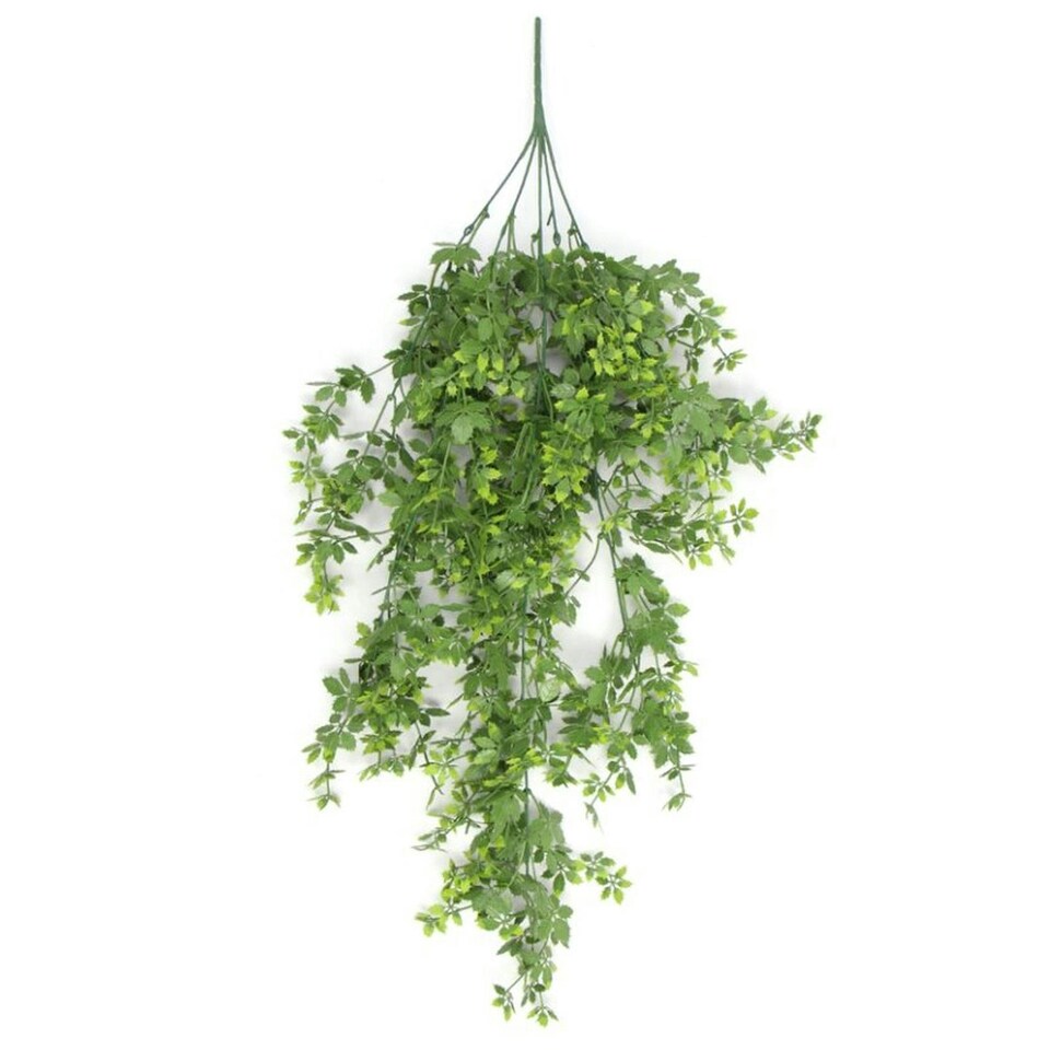 image 1 of Hanging UV and Fire Resistant Artificial Forest Foliage Plant 81cm