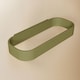 image 2 of COSMIC Towel ring, 24cm, Wall Mount Pale green, Compatible with ALIFE Collection