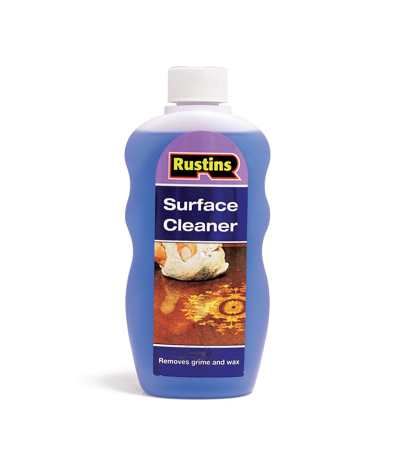 image 1 of Rustins Surface Cleaner Removes Grime & Wax Renovator for Wood 300ml