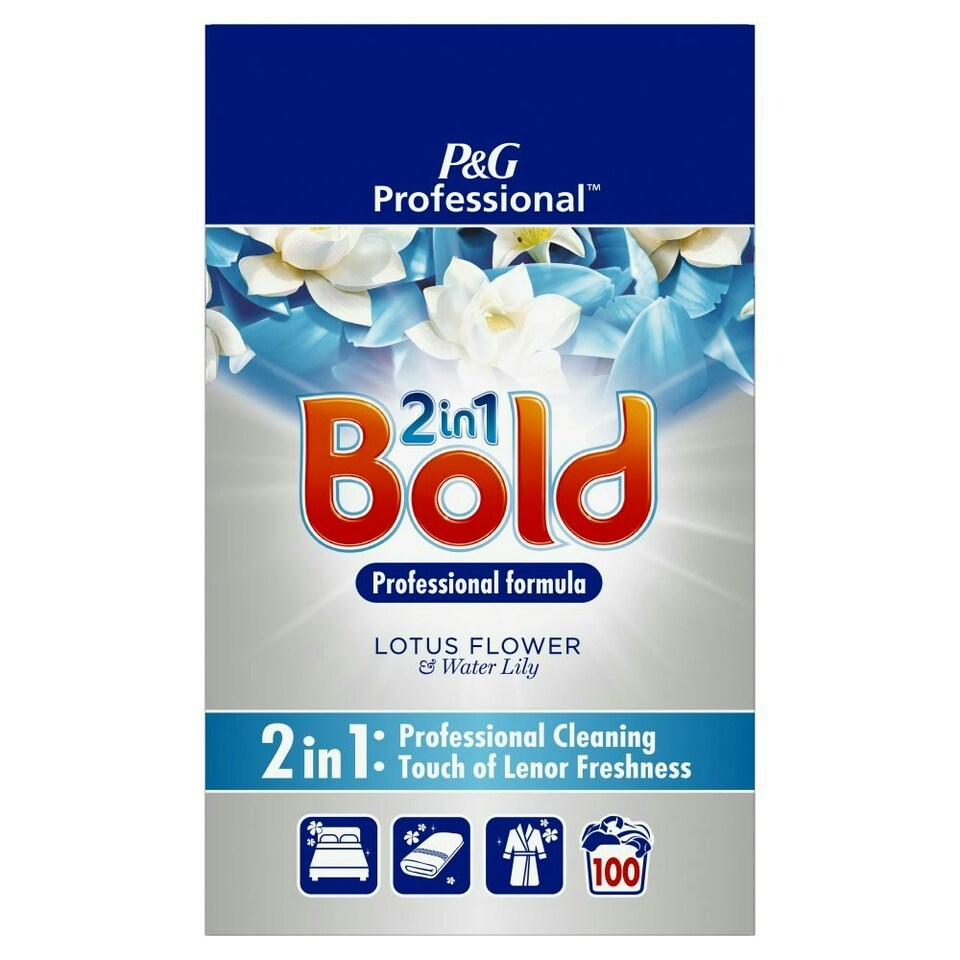image 1 of Bold 2in1 Prof. Powder Detergent Lotus Flower & Water Lily 100 Washes 6.5Kg (Pack of 1)
