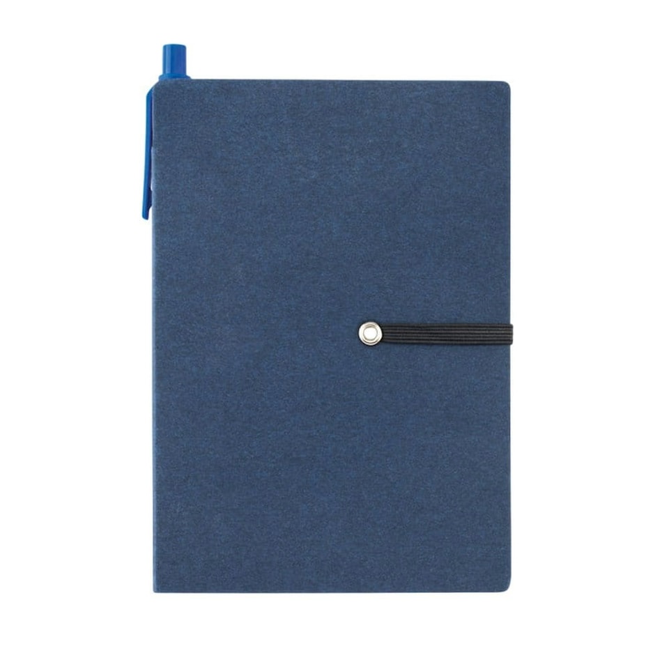 image 1 of MidOcean Reconote Notepad And Pen - Blue - One Size