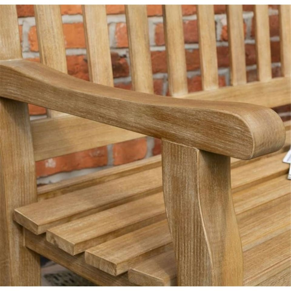image 1 of 3 Seater Heavy Duty Wooden Bench (5ft x 3ft)