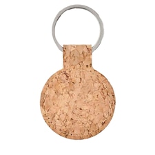 MidOcean Cincin Round Cork Keyring - Beige - One Size