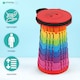 image 3 of Trimming Shop Portable Folding Stool, Telescopic Collapsible Stool