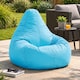 image 1 of Icon Dalton High Back Adult Gaming Indoor Outdoor Bean Bag Chair, Aqua