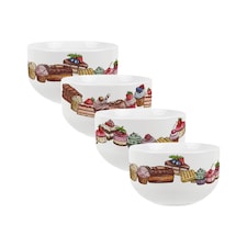 Dessert Ceramic Bowl - Set of 4