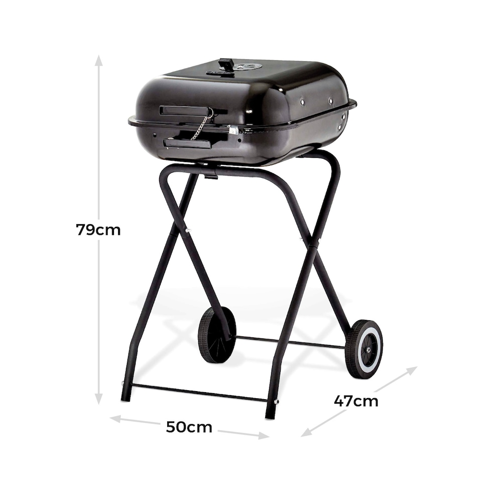 image 1 of XL Portable Grill With Collapsible Legs