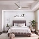 image 2 of Kichler Zeus 3 Blade 152cm Ceiling Fan with LED Light Brushed Nickel Remote Control