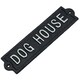 image 4 of Dog House Cast Iron Sign Plaque Wall Door Fence Gate Post House Garden Yard