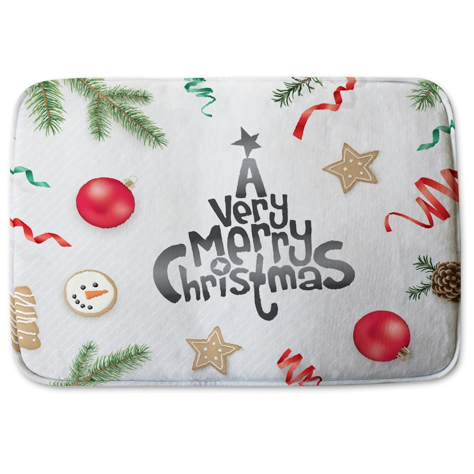 image 1 of Christmas Greeting Design (Bathroom Set)