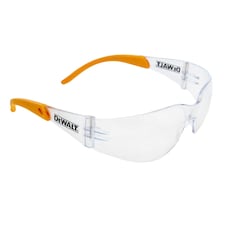 Dewalt Polycarbonate Logo Safety Glasses | Clear | Clear | One Size | 1