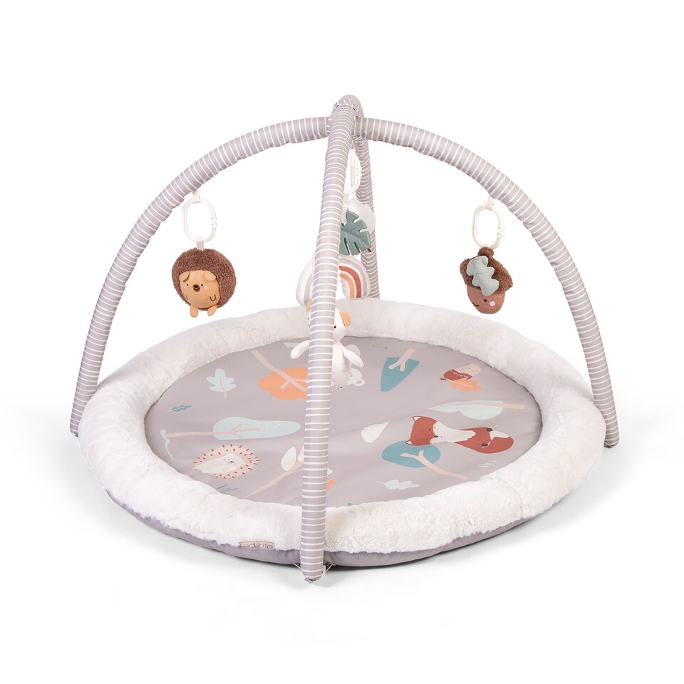 image 1 of Red Kite Padded Play Gym - Woodland Walks | Brown | Woodland Walks | One Size | 1