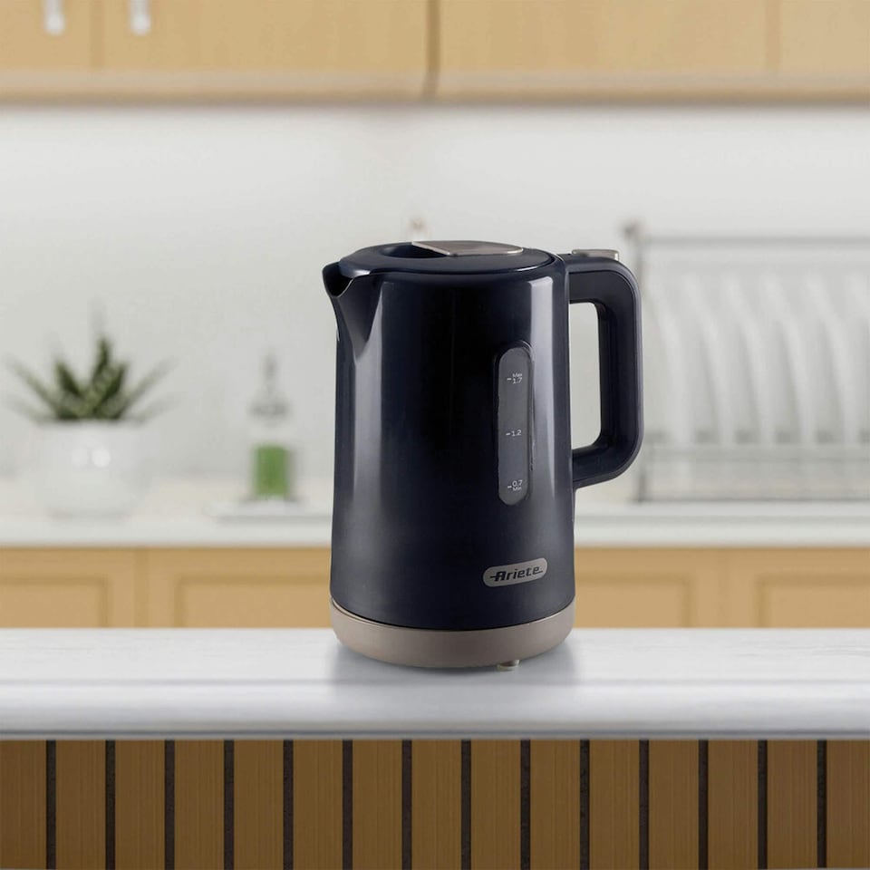 image 1 of Ariete 2846 Jug Kettle 1.7L Dark Grey, Breakfast Line