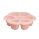 image 1 of Béaba Silicone 6 Weaning Portions Storage Tray 90ml Pink