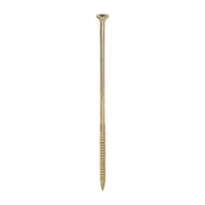 Timco - C2 Clamp-Fix Multi-Purpose Premium Screws - TX - Double Countersunk - Yellow (Size 8.0 x 225 - 50 Pieces)