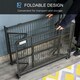 image 6 of PawHut 69.5x94cm Metal Dog Cage Kennel w/ Locking Door & Wheels Medium Pets