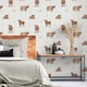 image 2 of Catherine Lansfield Angus Highland Cow Wallpaper | Cream | Cream | 1