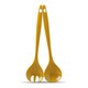 image 1 of Zeal Melamine 2-Piece Salad Servers Set Yellow | Mustard