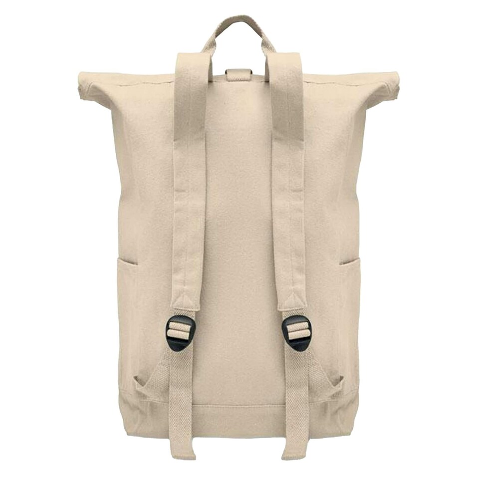 image 1 of MidOcean Kamet Roll Top Backpack - Beige - One Size | Brown
