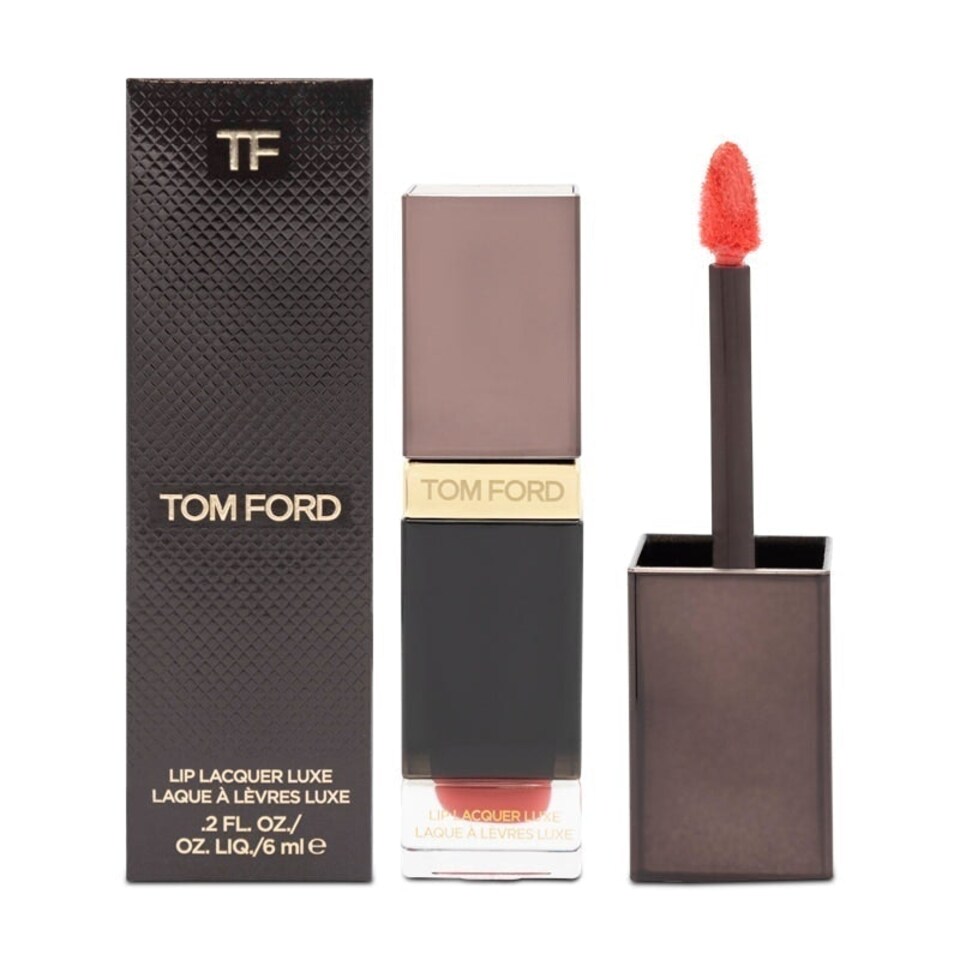 image 1 of Tom Ford Lip Lacquer Luxe Red Liquid Lipstick 07 Jaguar Matte N/A