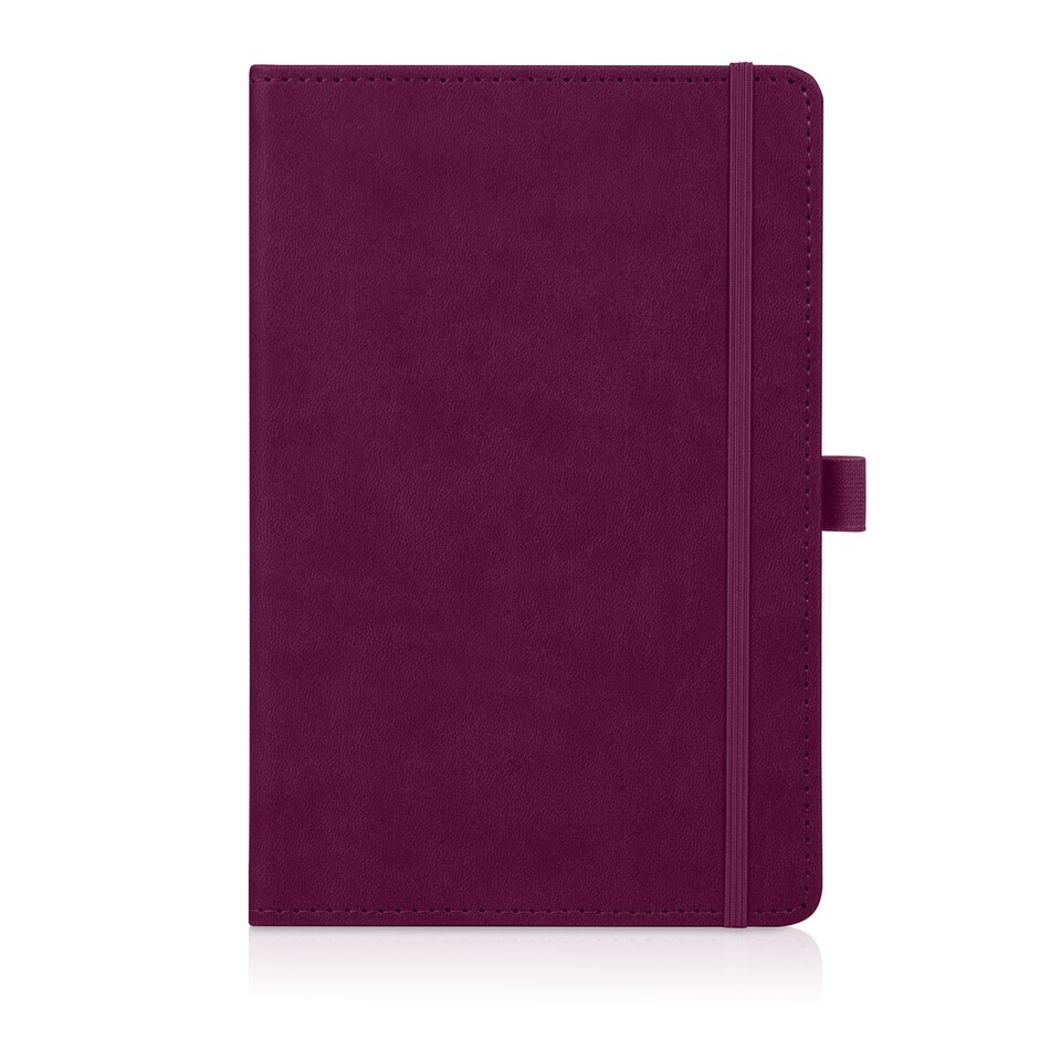 image 1 of Notes London A5 Italian Styled Moretti Notebook Burgundy