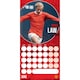 image 3 of MANCHESTER UNITED FC LEGENDS 2026 SQUARE CALENDAR