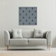 image 2 of Anchors on Rope Pattern (Canvas Print) 90 x 90 x 4cm