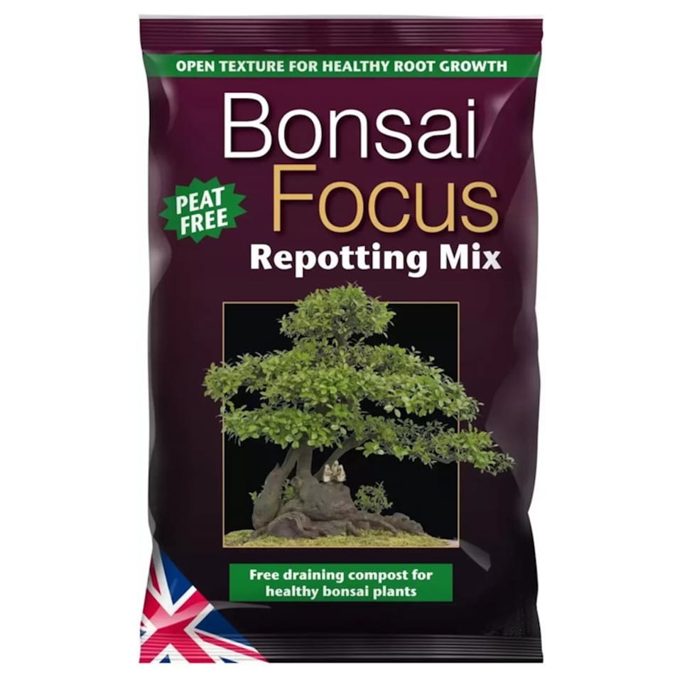 Growth Technology Bonsai Focus Repotting Mix Peat Free 3L