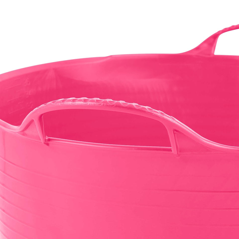 image 1 of Red Gorilla - Gorilla Tub 38L - Flexible Multi-Use Bucket | Pink