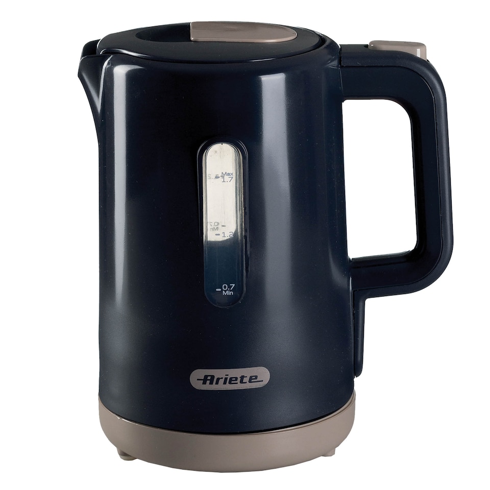 image 1 of Ariete ARPK47 Breakfast Line Kettle, Toaster & Coffee Machine Set, Grey