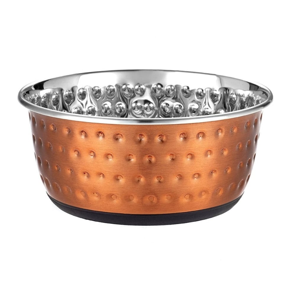 Classic Luxury Colour Embossed Dish Copper N/A | Size: 1900ml