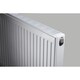 image 2 of 400mm (H) x 400mm (W) - Type 11 Radiator - Single Panel Convector - White Enamel (RAL 9016) - (0.4m x 0.4m) (16" x 16")