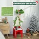 image 7 of PawHut Christmas Cat Tree, 103cm Multilevel Cat Climbing Tower with Scratching Post and Board, Condo, Platform and Toys, Kitty Activity Centre for Indoor Kittens, Green