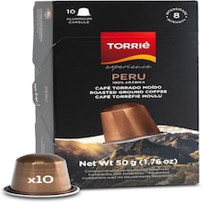 Peru Aluminium Nespresso ® Compatible Coffee Capsules (10 Pods)