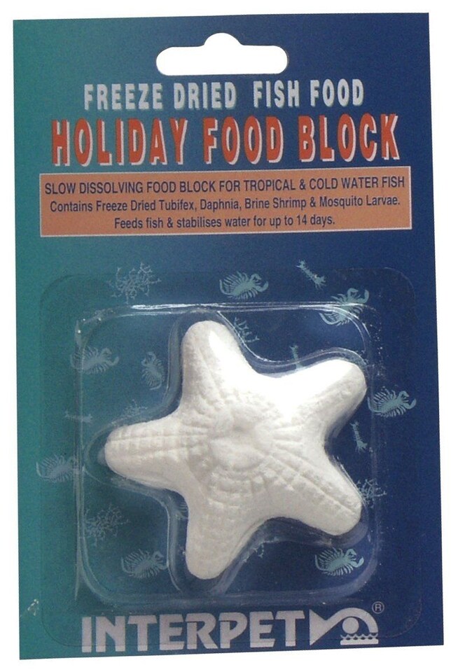 image 1 of Blagdon Interpet Holiday Food Block - 0461, 1 Pack