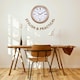 image 5 of Marco Paul 38cm Gold Wall Clock and Thermometer Gold