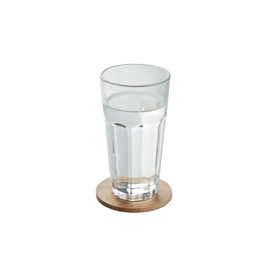 image 1 of MidOcean Bayin Bamboo Round Coaster - Wood - One Size