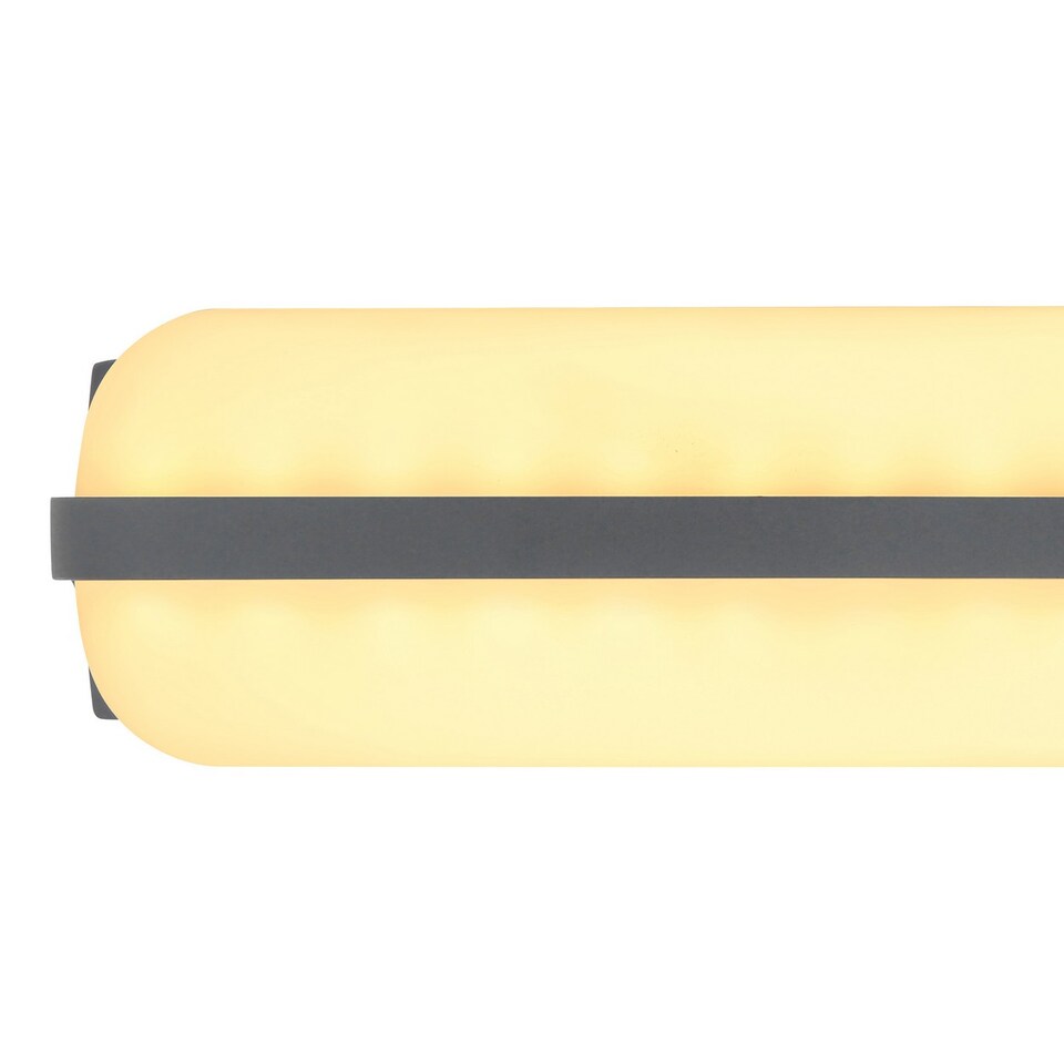 image 1 of Honna Outdoor Up Down Wall Lamp Anthracite IP54 LED 3000K