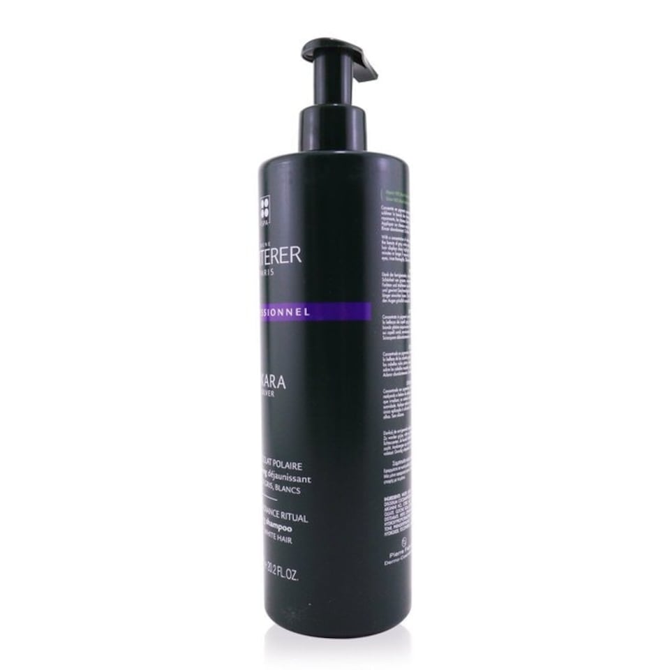 image 1 of Okara Silver Silver Radiance Ritual Toning Shampoo - Gray, White Hair (Salon Product) - 600 ml/20.2Oz