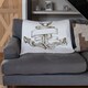 image 2 of Drawn Anchors Blanket | Multi
