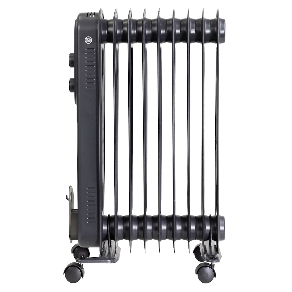 image 1 of Russell Hobbs RHOFR9004A 2kW 9-fin Oil Filled Radiator in Matt Anthracite