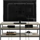 image 2 of Elmwood TV-Stand Distressed Grey Oak Grey | Distressed Grey Oak