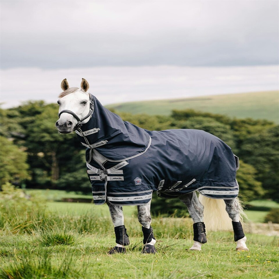 image 1 of LeMieux Arika Storm-Tek Rug 100g Blue | 5ft 0