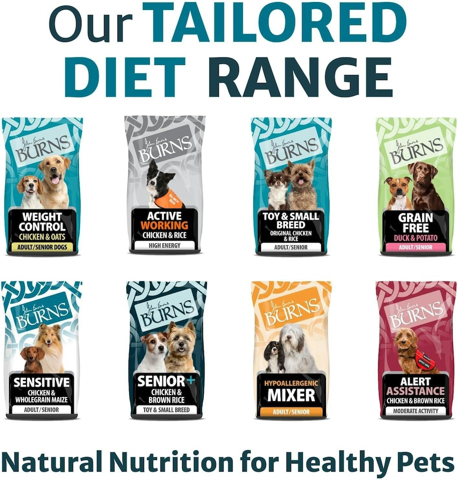 image 1 of Burns Weight Control Chicken & Oats Adult & Senior Dry Dog Food - 6 kg
