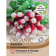 Organic Radish French Breakfast 2 1 Seed Packet