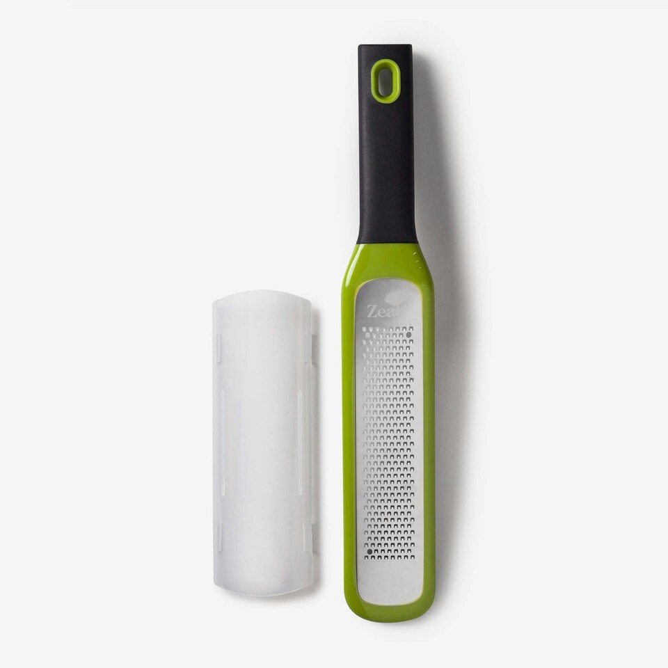 image 1 of Zeal Cheese Grater with Soft Touch Handle, Lime